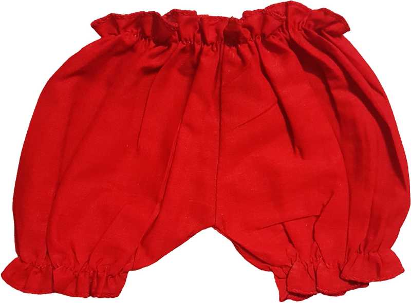 Baby Girls Casual Dress Pant  (Red)